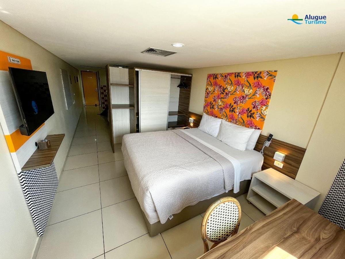 Imperial Flat Com Roupa De Cama, Camareira, Vista Para O Mar. João Pessoa Eksteriør billede