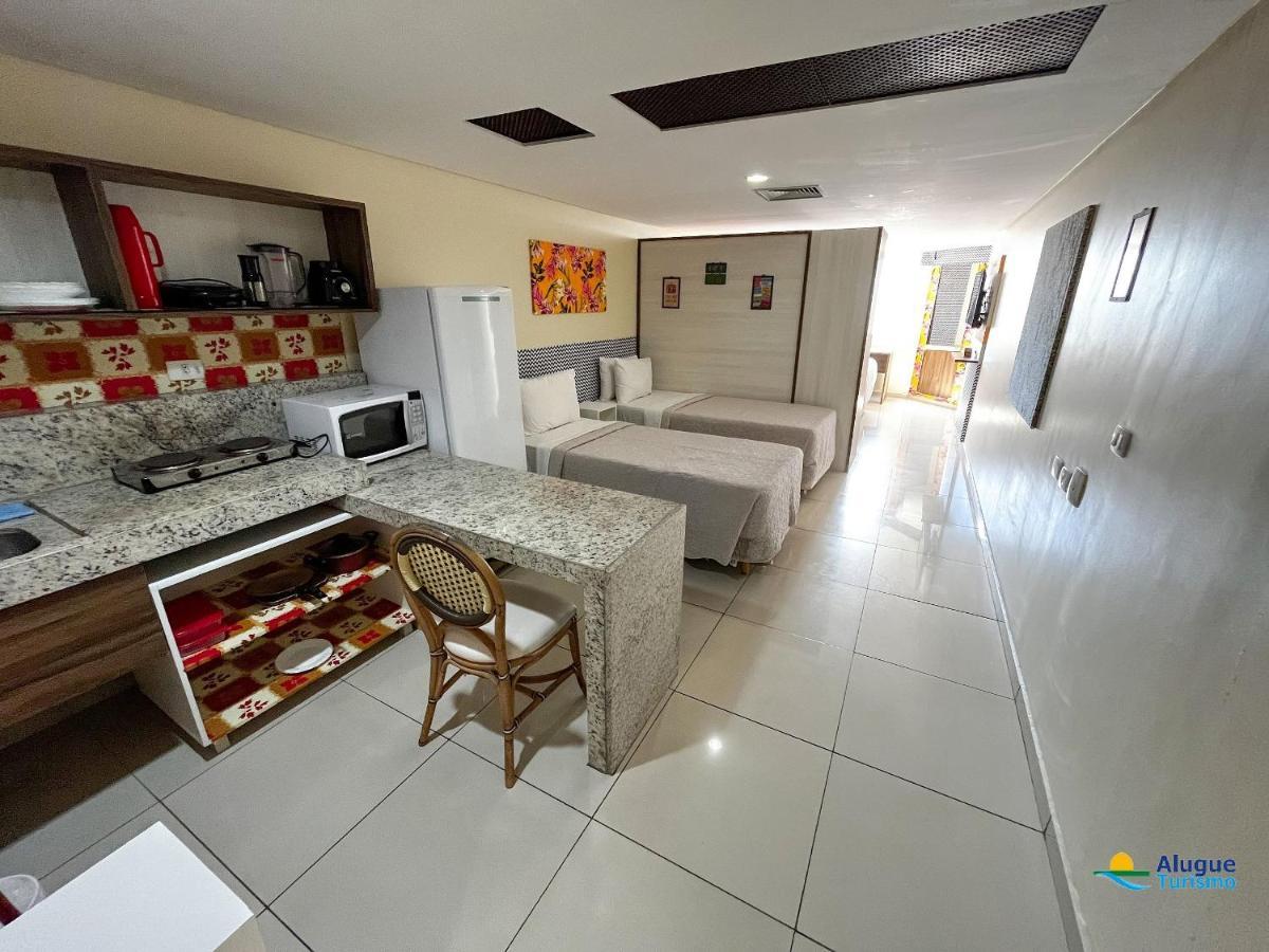Imperial Flat Com Roupa De Cama, Camareira, Vista Para O Mar. João Pessoa Eksteriør billede