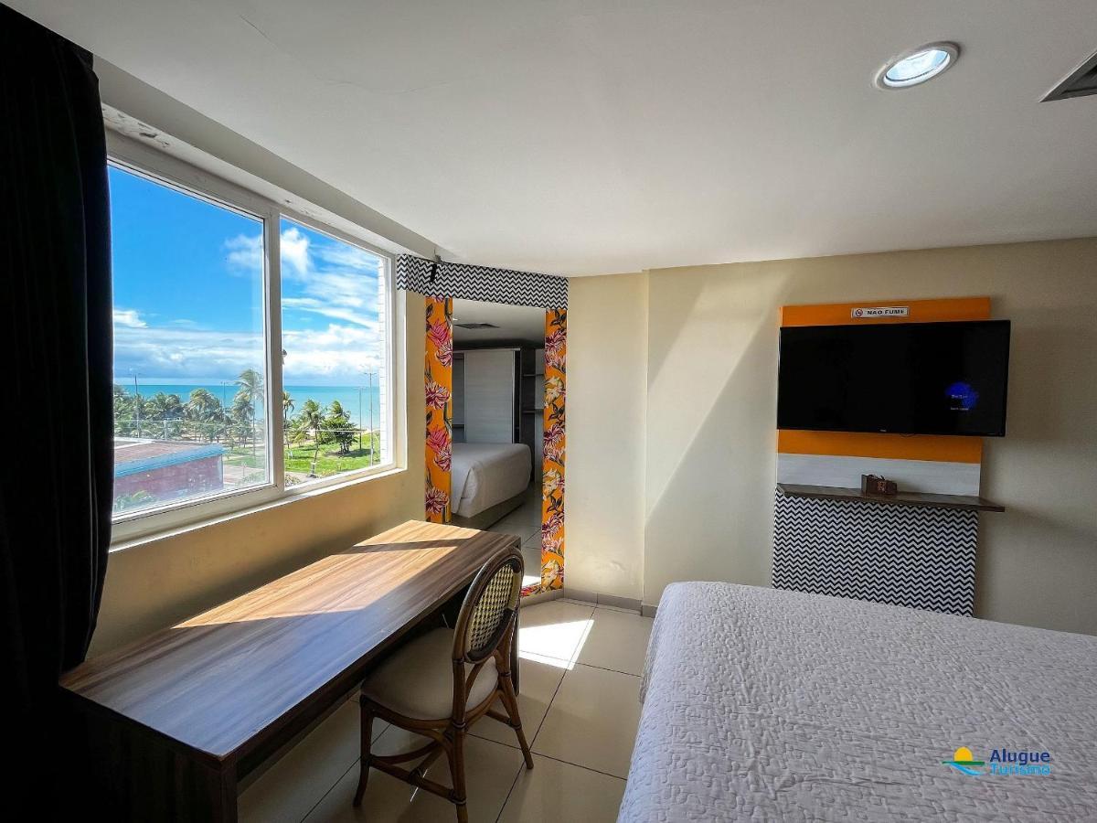 Imperial Flat Com Roupa De Cama, Camareira, Vista Para O Mar. João Pessoa Eksteriør billede