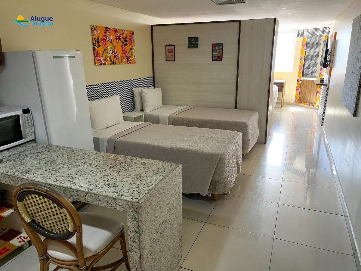 Imperial Flat Com Roupa De Cama, Camareira, Vista Para O Mar. João Pessoa Eksteriør billede