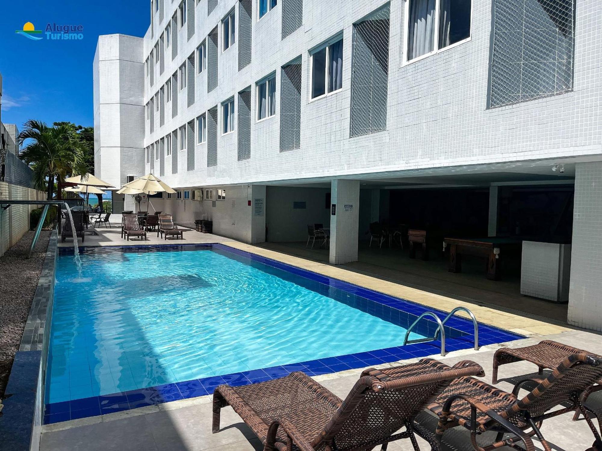 Imperial Flat Com Roupa De Cama, Camareira, Vista Para O Mar. João Pessoa Eksteriør billede