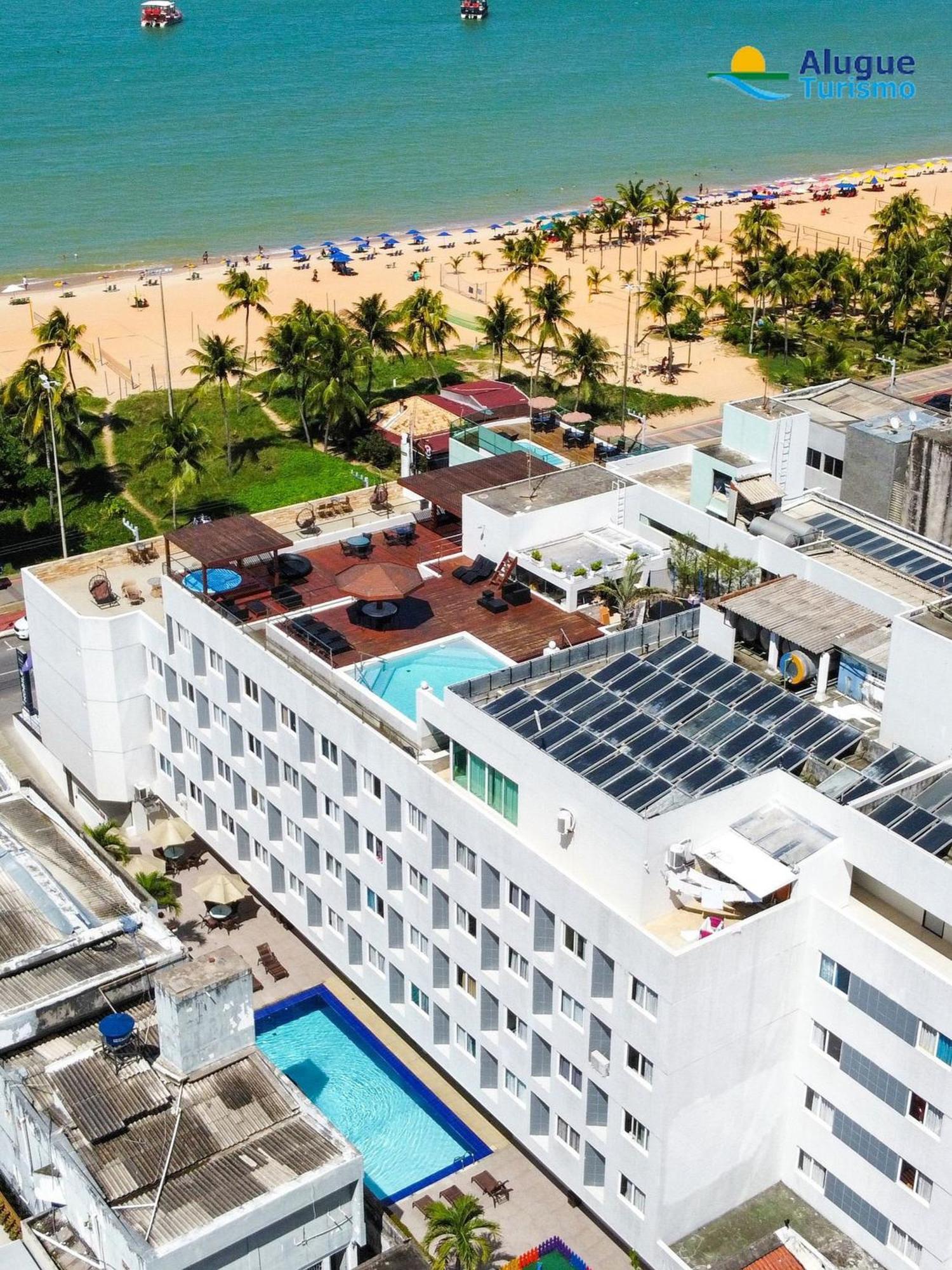 Imperial Flat Com Roupa De Cama, Camareira, Vista Para O Mar. João Pessoa Eksteriør billede